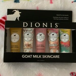 Dionis Goat Milk Hand Cream Set New